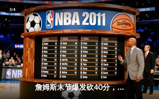 詹姆斯末节爆发砍40分，湖人加时险胜勇士锁定西部第七 - 3