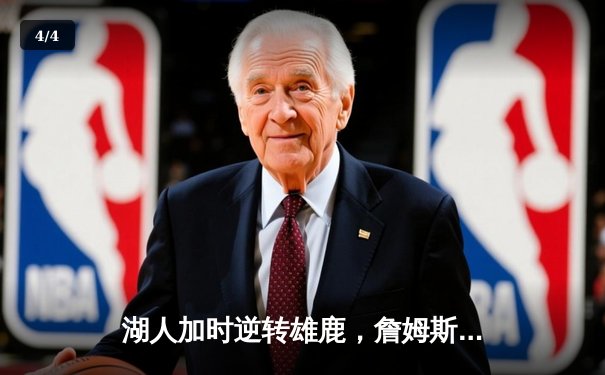 湖人加时逆转雄鹿，詹姆斯末节19分创赛季新高 - 4